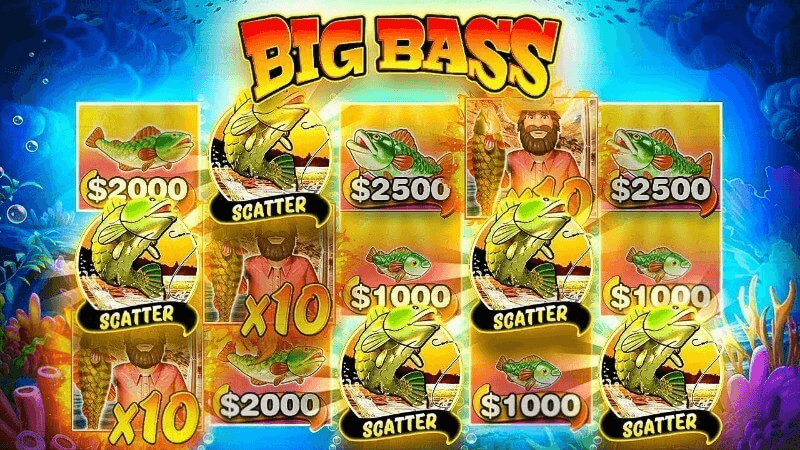 Big Bass бонусы